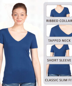 Alternative view of Next Level Women's Ideal V-Neck T-Shirt - 1540