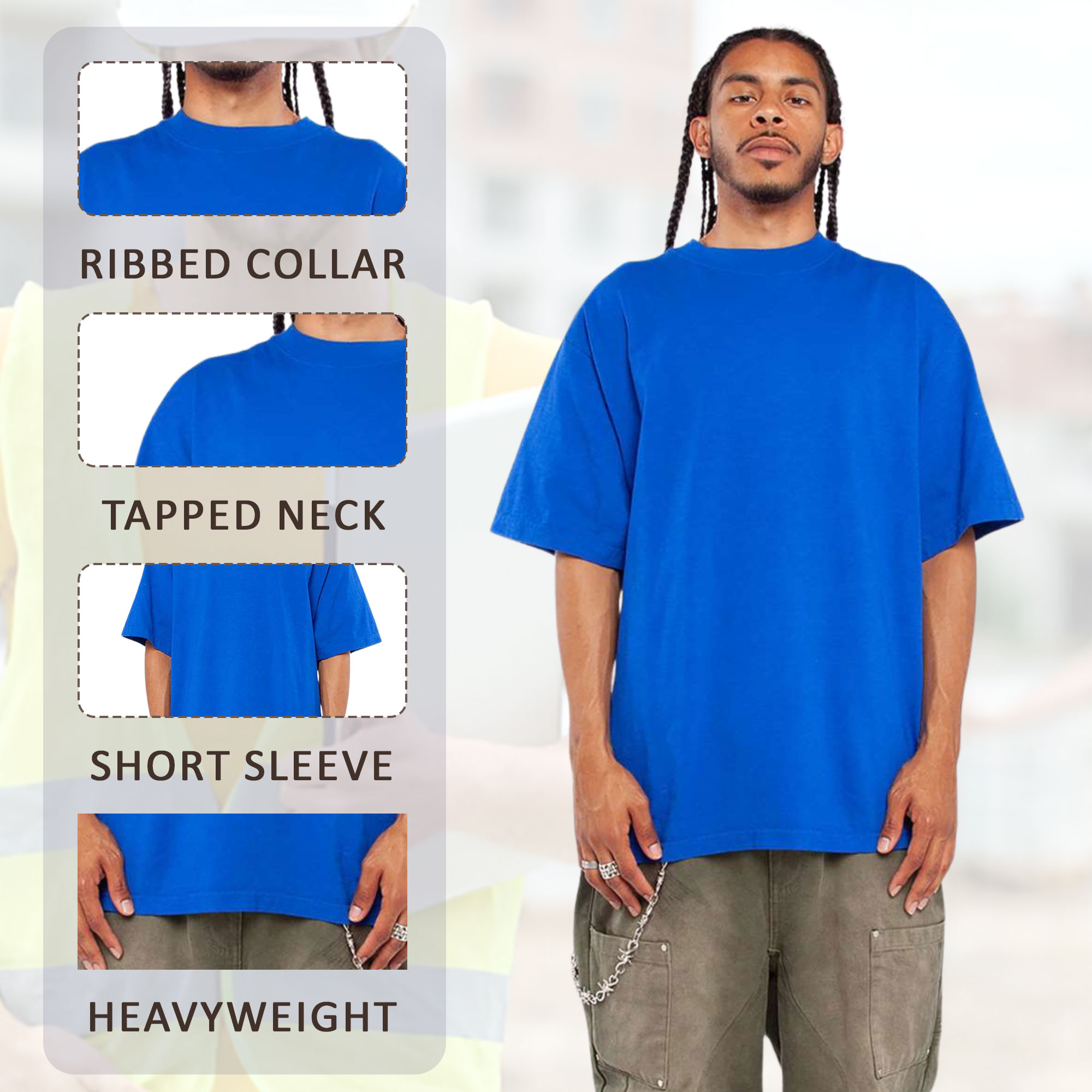 Shaka Wear Unisex Max Heavyweight Garment-Dyed T-Shirt - Image 5