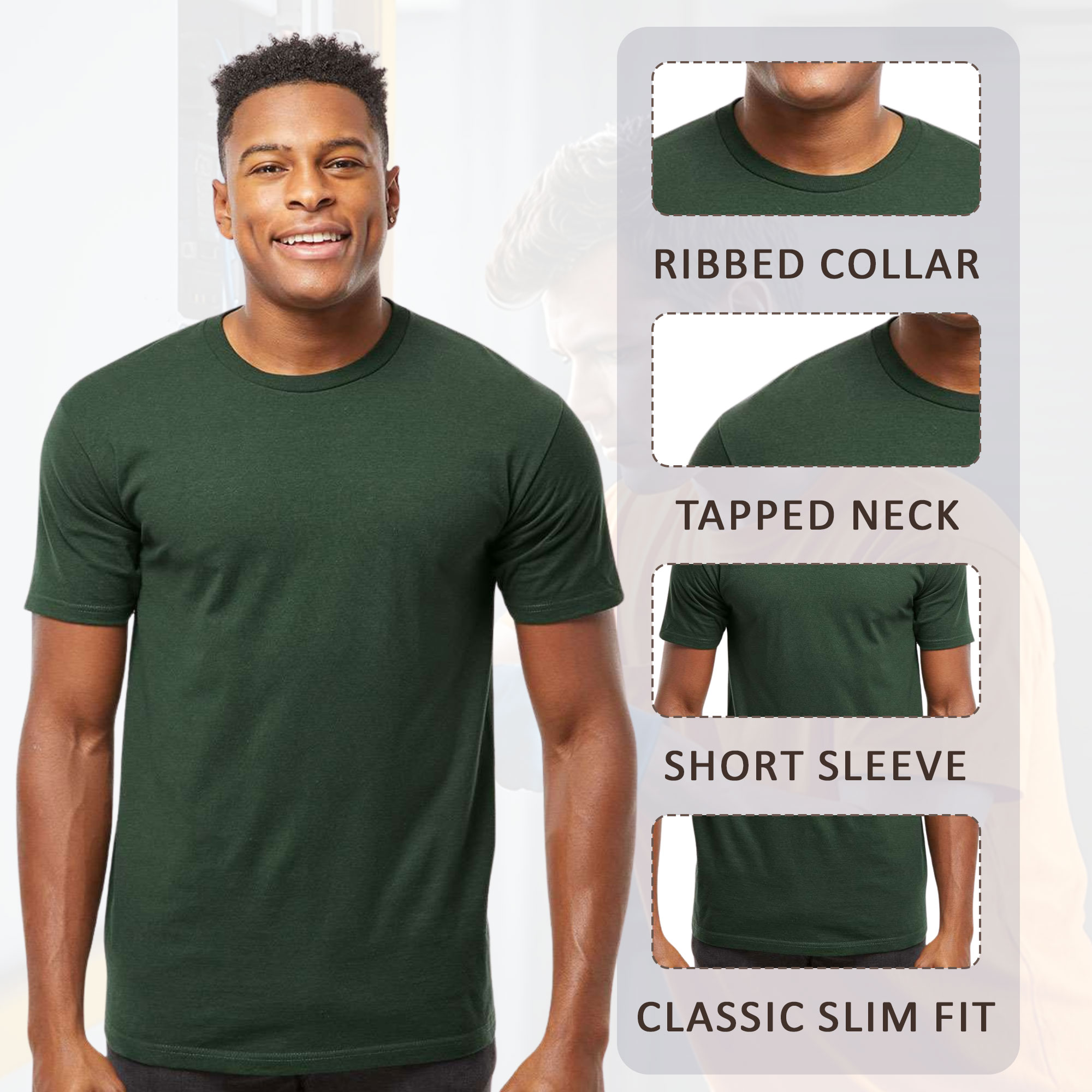 Tultex Unisex Heavyweight Jersey T-Shirt - Image 5