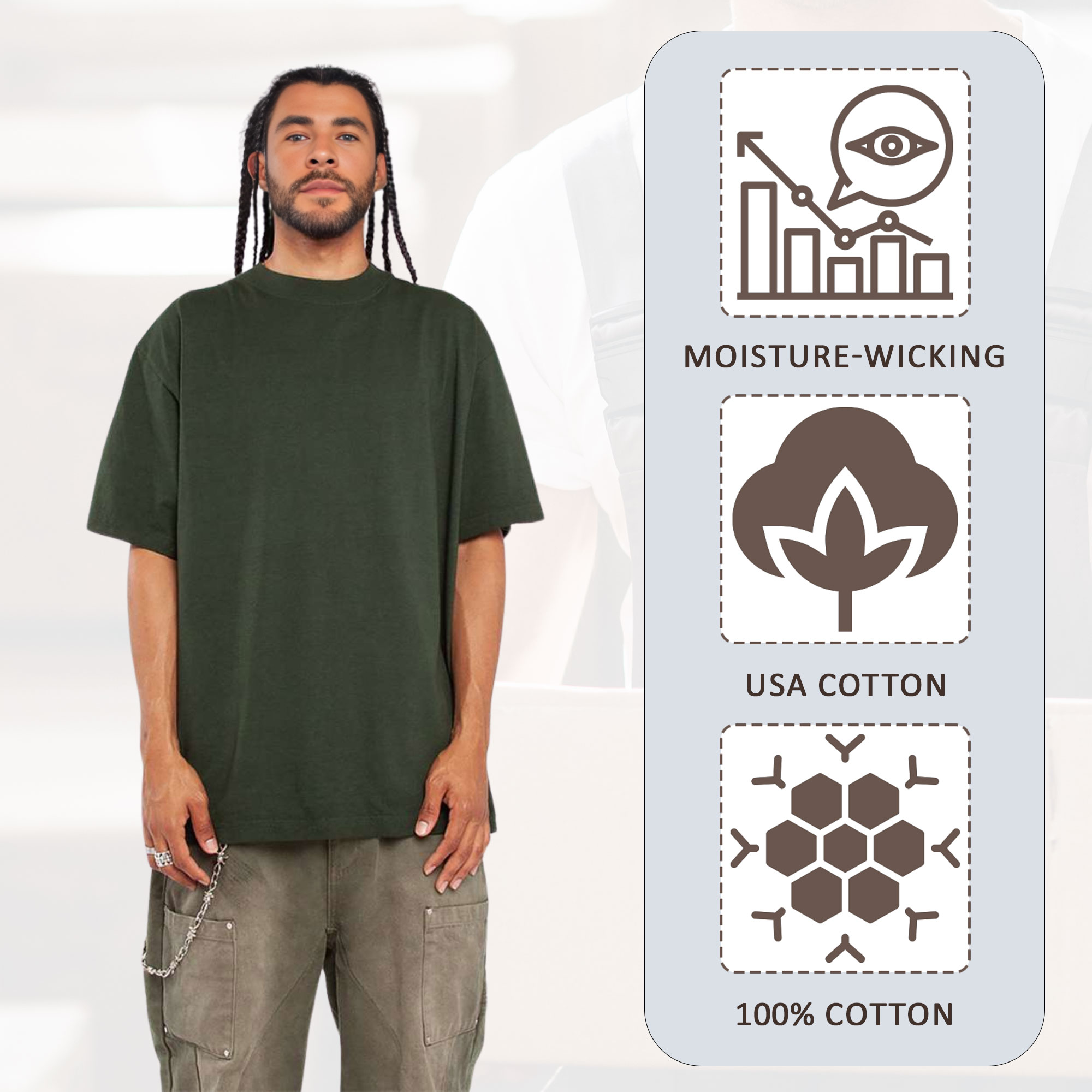 Shaka Wear Unisex Max Heavyweight Garment-Dyed T-Shirt - Image 6