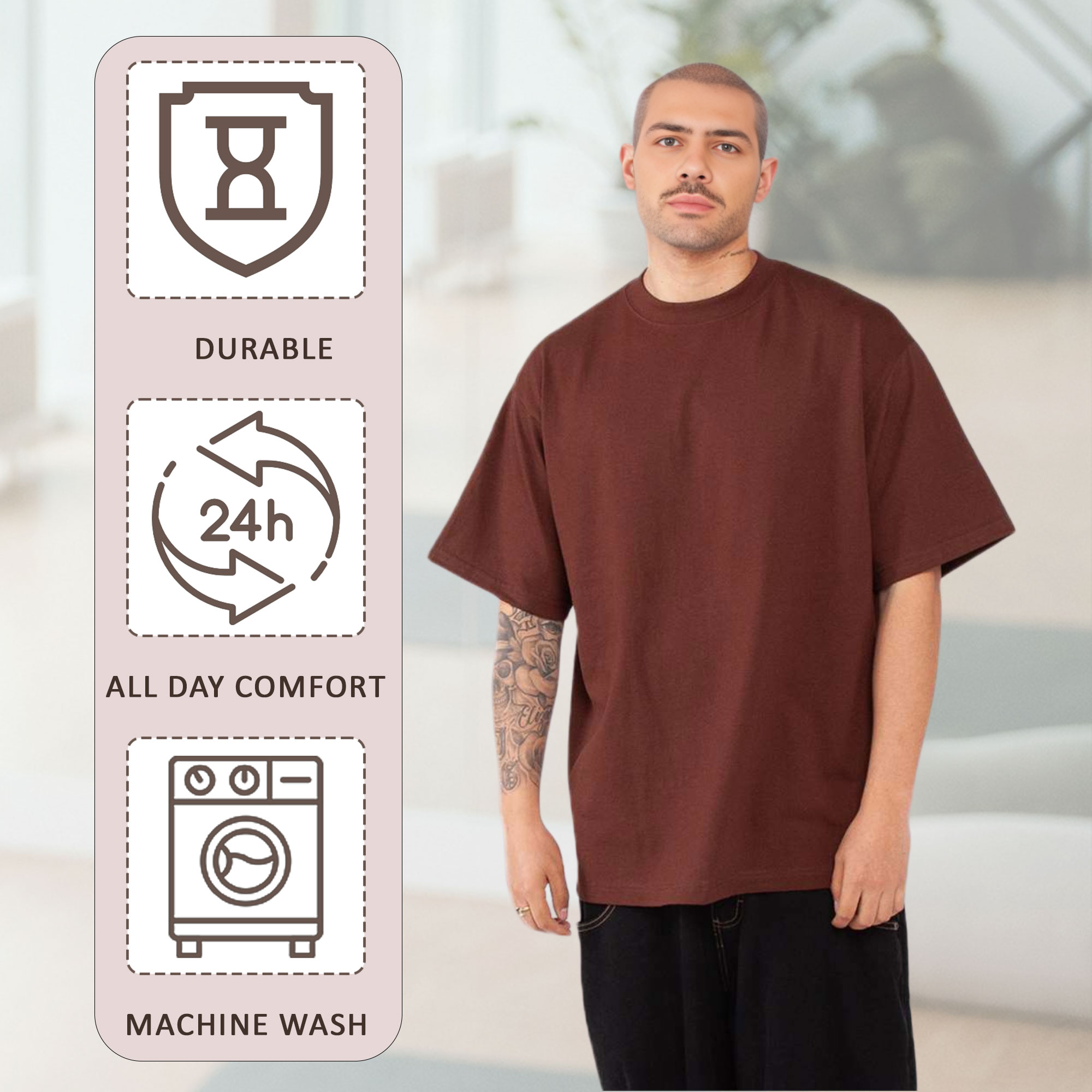 Shaka Wear Unisex Max Heavyweight Garment-Dyed T-Shirt - Image 7