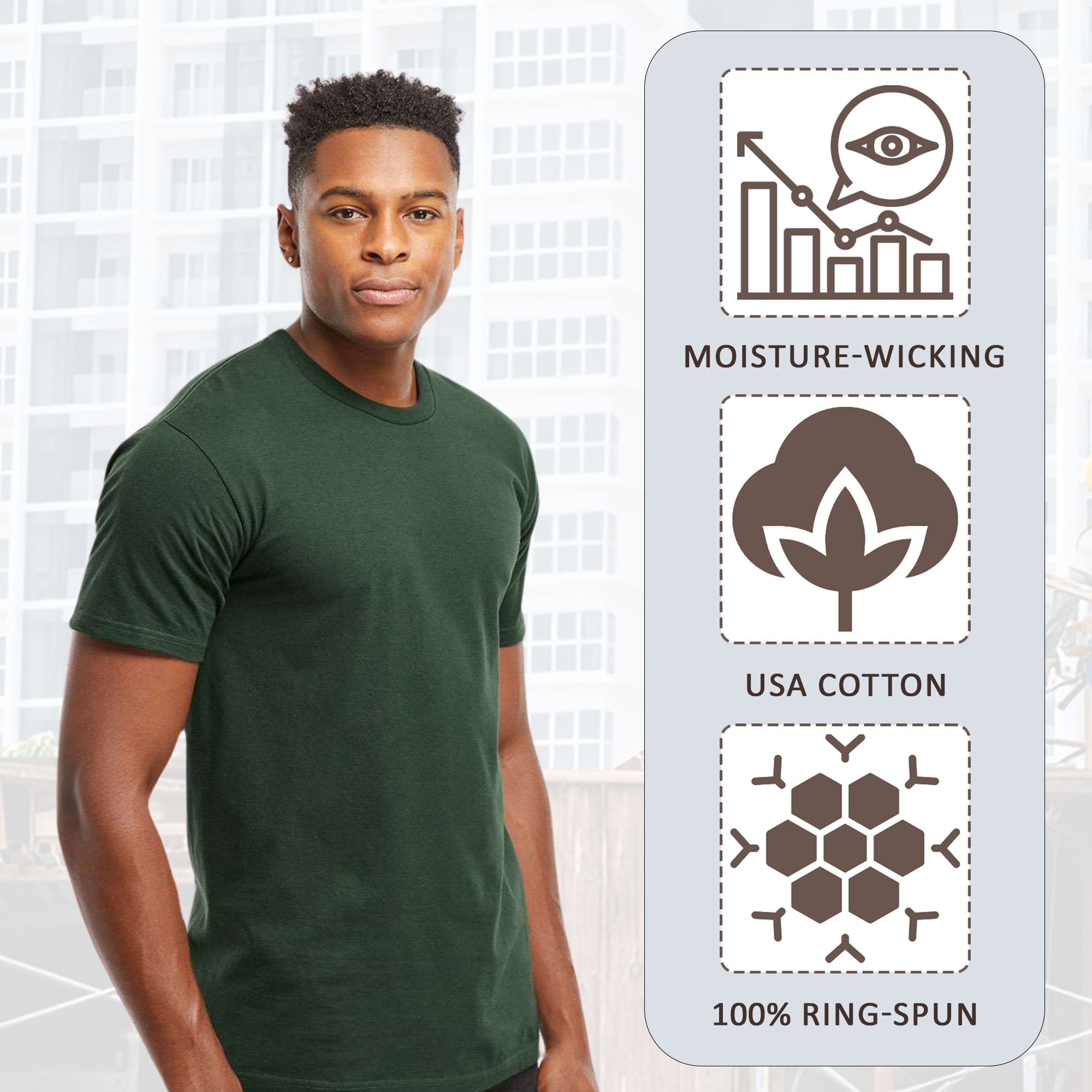 Tultex Unisex Heavyweight Jersey T-Shirt - Image 6