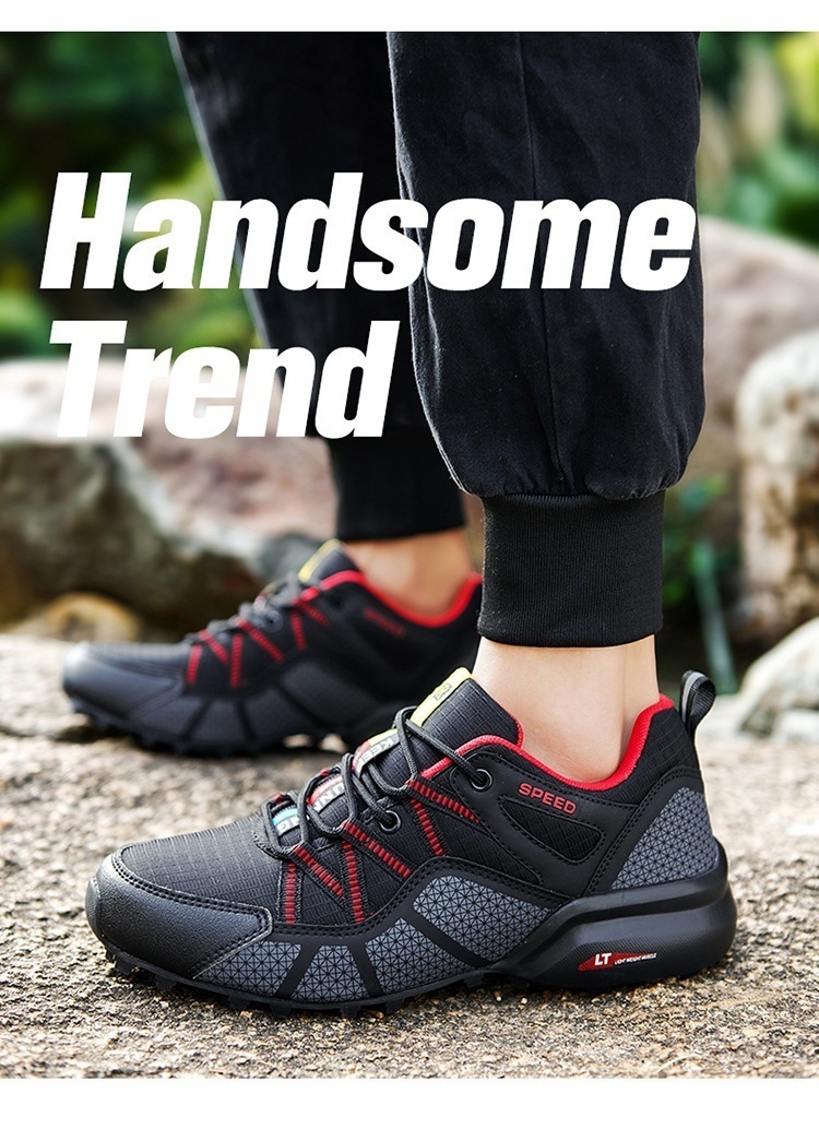 Lightweight Breathable Men's Mesh Outdoor Sports And Casual Hiking Shoes - Image 2