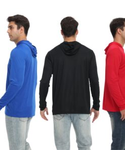 Alternative view of Zfeel ZF916 Lightweight Dry Fit Hooded Pullover