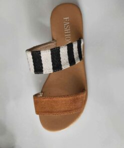 Alternative view of Leopard slippers sandals