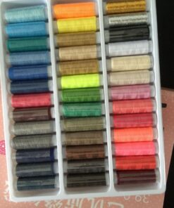 Alternative view of 39 color sewing thread hand suture