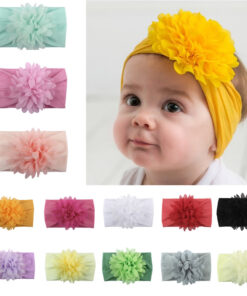 Creative Chiffon Flower Headband Baby Hair Accessories Cute Princess Headband