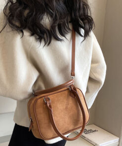 Fashion Special-interest Handbag Women's Crossbody Suede