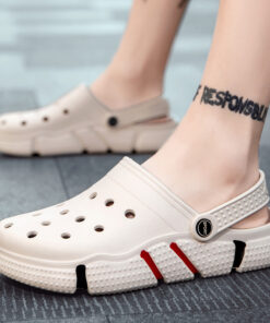 Men Sandals Summer Hole Shoes Beach Slippers