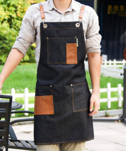 Fashionable Men's Wear-resistant Work Clothes Overalls Aprons