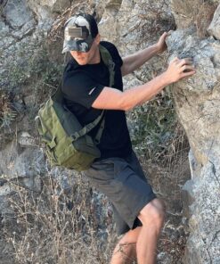 Alternative view of 15L Unisex Medium Sling Shoulder Bag MOLLE Outdoor Daypack Backpack