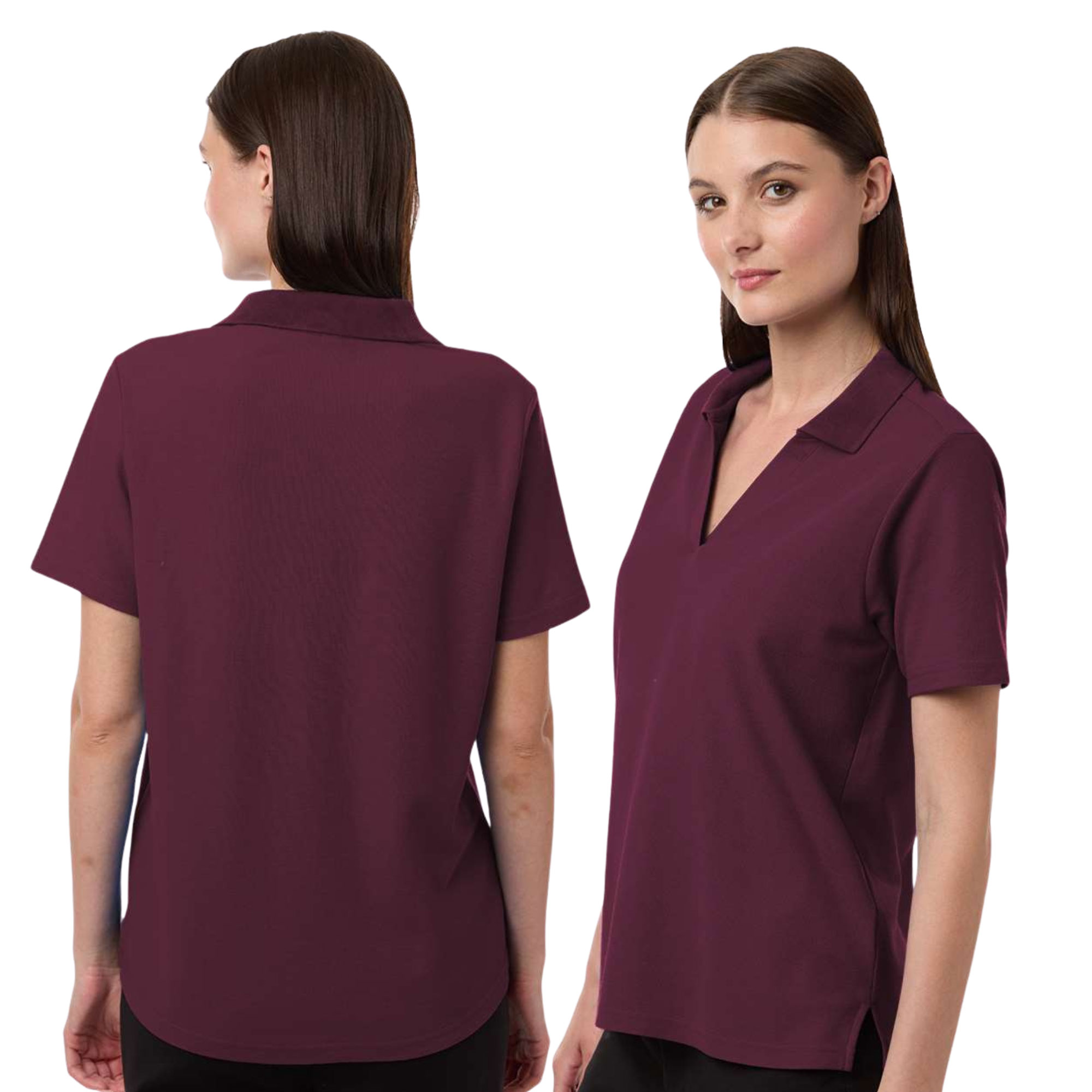 CORE365 Women's Resolve CVC Performance Pique Polo - Image 2