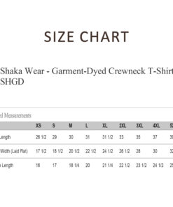 Alternative view of Shaka Wear Unisex Max Heavyweight Garment-Dyed T-Shirt