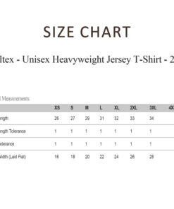 Alternative view of Tultex Unisex Heavyweight Jersey T-Shirt
