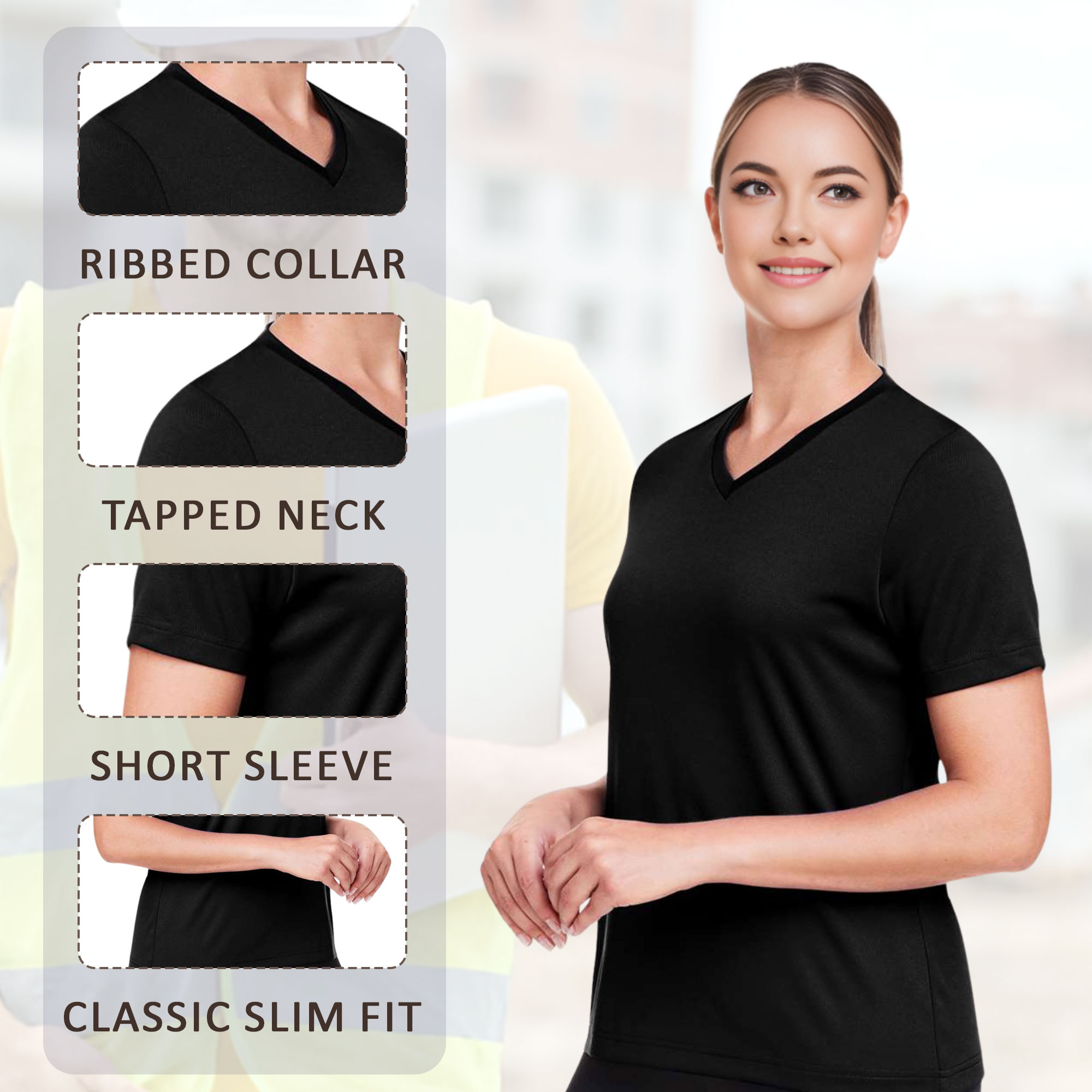 Team 365 Women's Zone Performance Mesh T-Shirt - Image 5