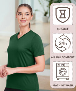 Alternative view of Team 365 Women's Zone Performance Mesh T-Shirt