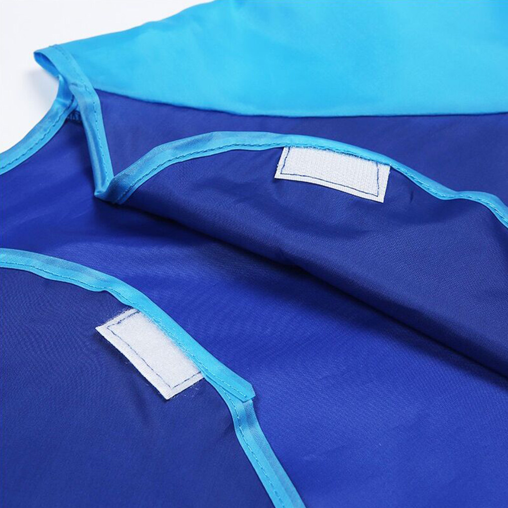 Aprons Learning Education Interesting Toys Waterproof Painting Apron Portable Children Smock Long Sleeve - Image 3