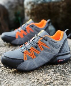 Lightweight Breathable Men's Mesh Outdoor Sports And Casual Hiking Shoes