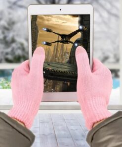 Unisex Winter Knit Gloves Touchscreen Outdoor Windproof Cycling Skiing Warm Gloves