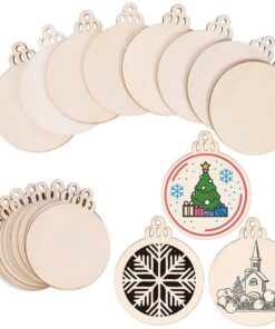 Alternative view of Home Decoration Supplies Wooden Craft Wood Pieces