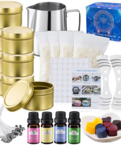 Alternative view of Aromatherapy Candle-Making Kit DIY Tinplate Candle Supplies