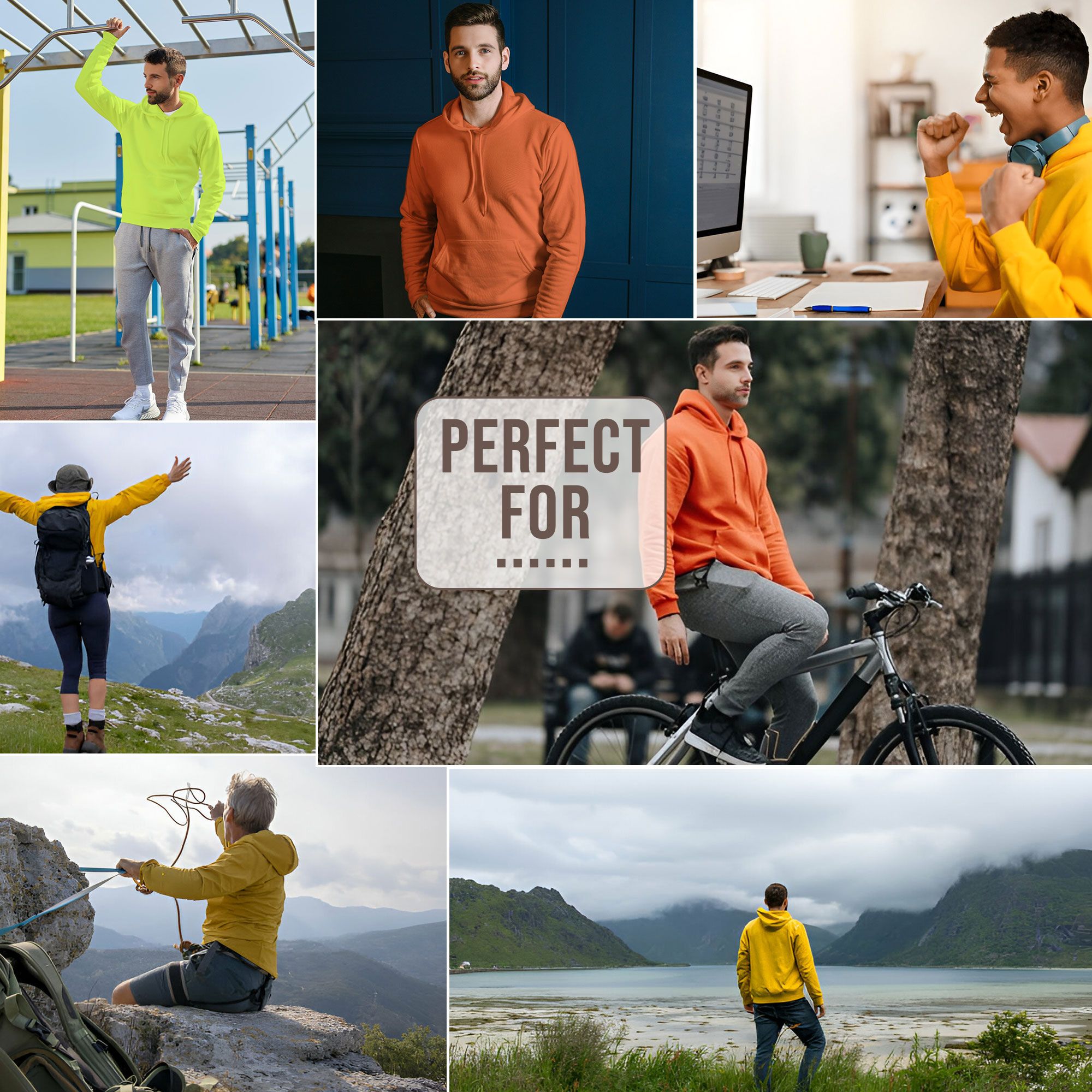 Gildan Men's Heavy Blend Hooded Sweatshirt - 18500 - Image 6