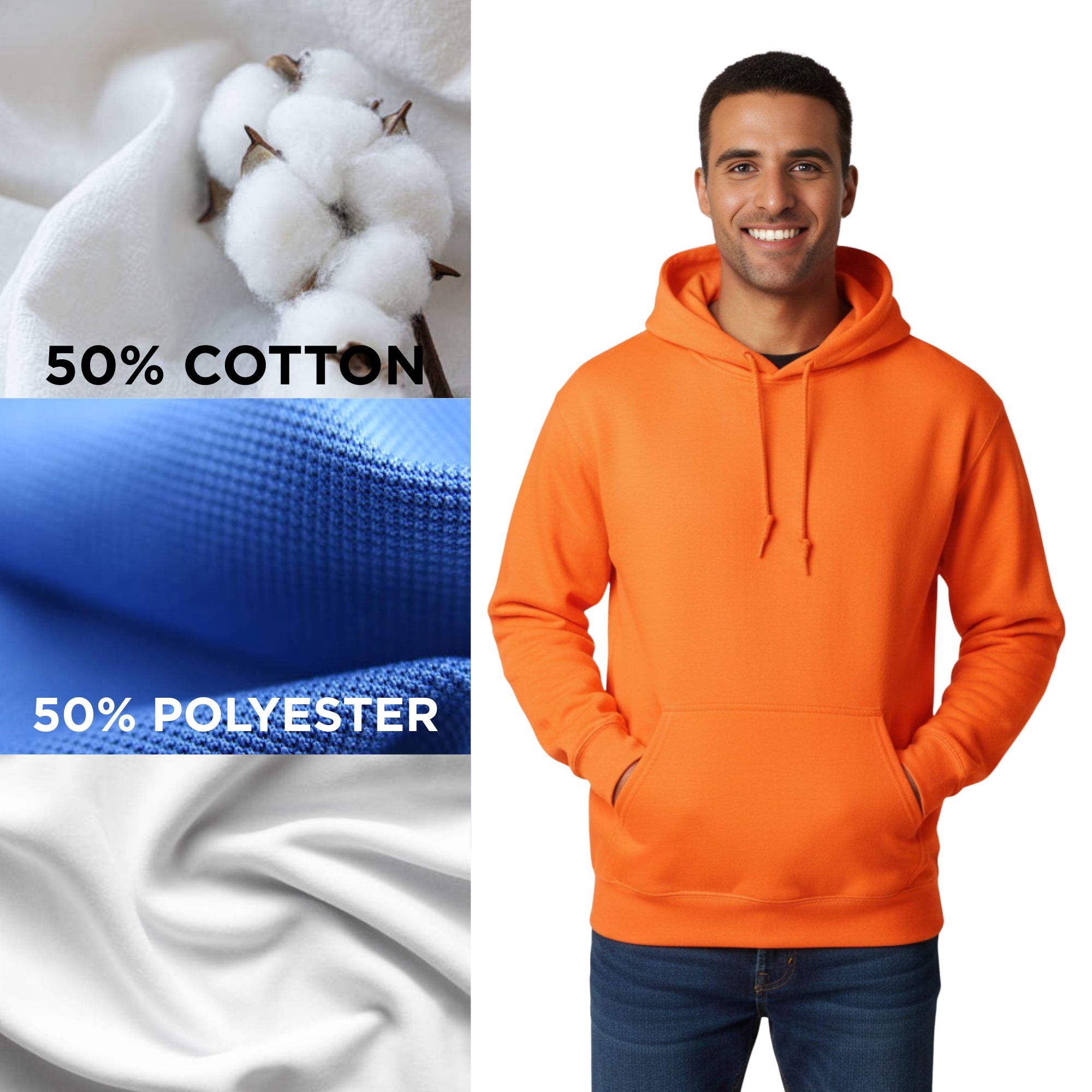 Gildan Men's Heavy Blend Hooded Sweatshirt - 18500 - Image 11