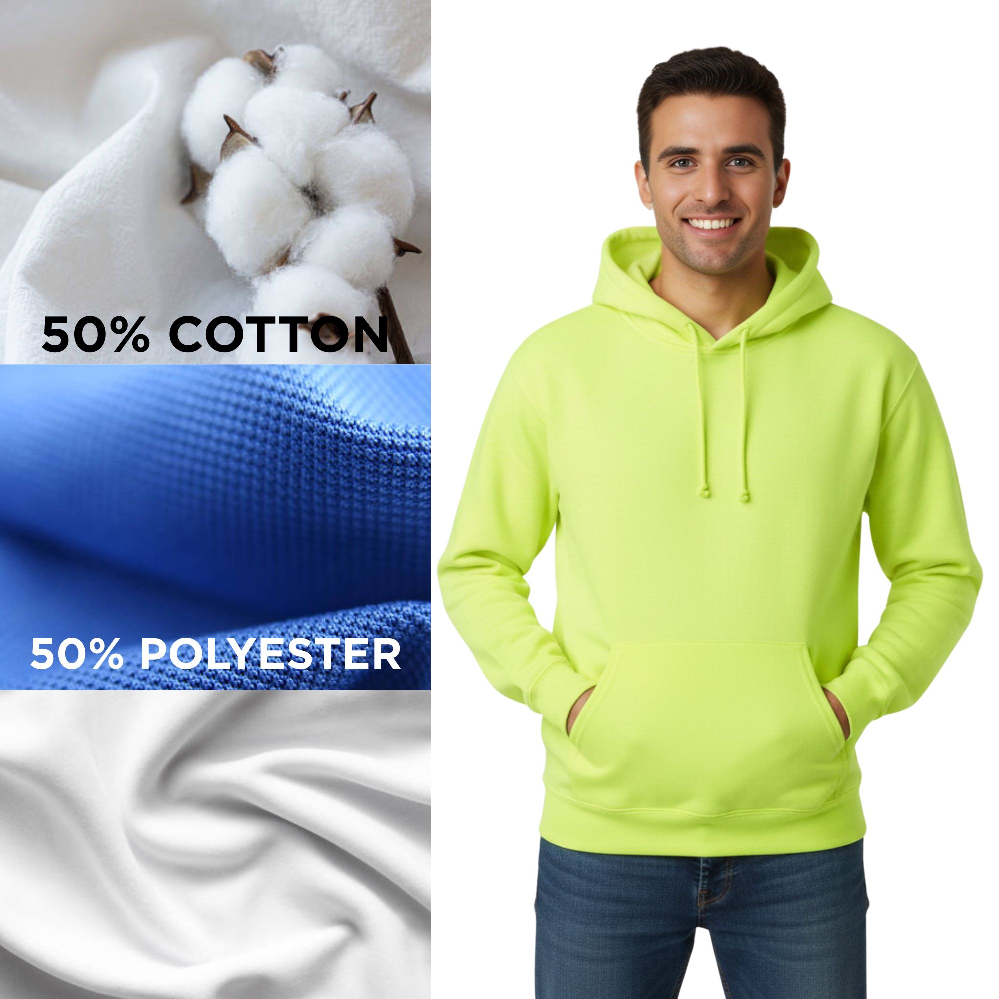 Gildan Men's Heavy Blend Hooded Sweatshirt - 18500 - Image 10