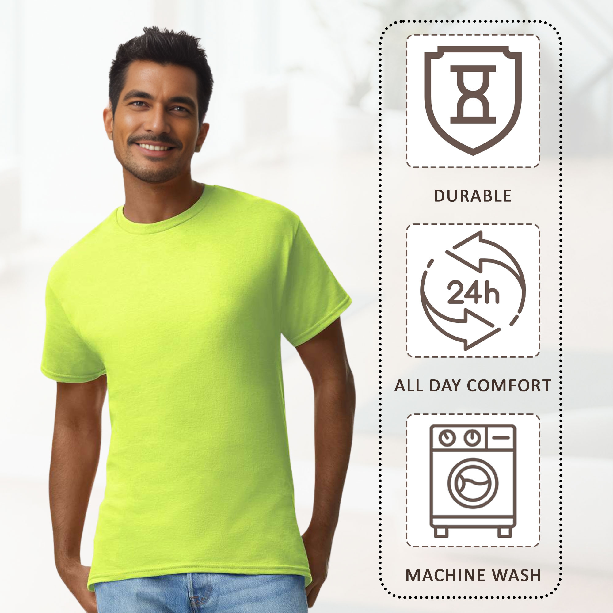 Gildan Unisex Ultra Cotton T-Shirt - Image 5