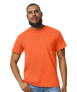 Gildan Unisex Ultra Cotton Pocket T-Shirt