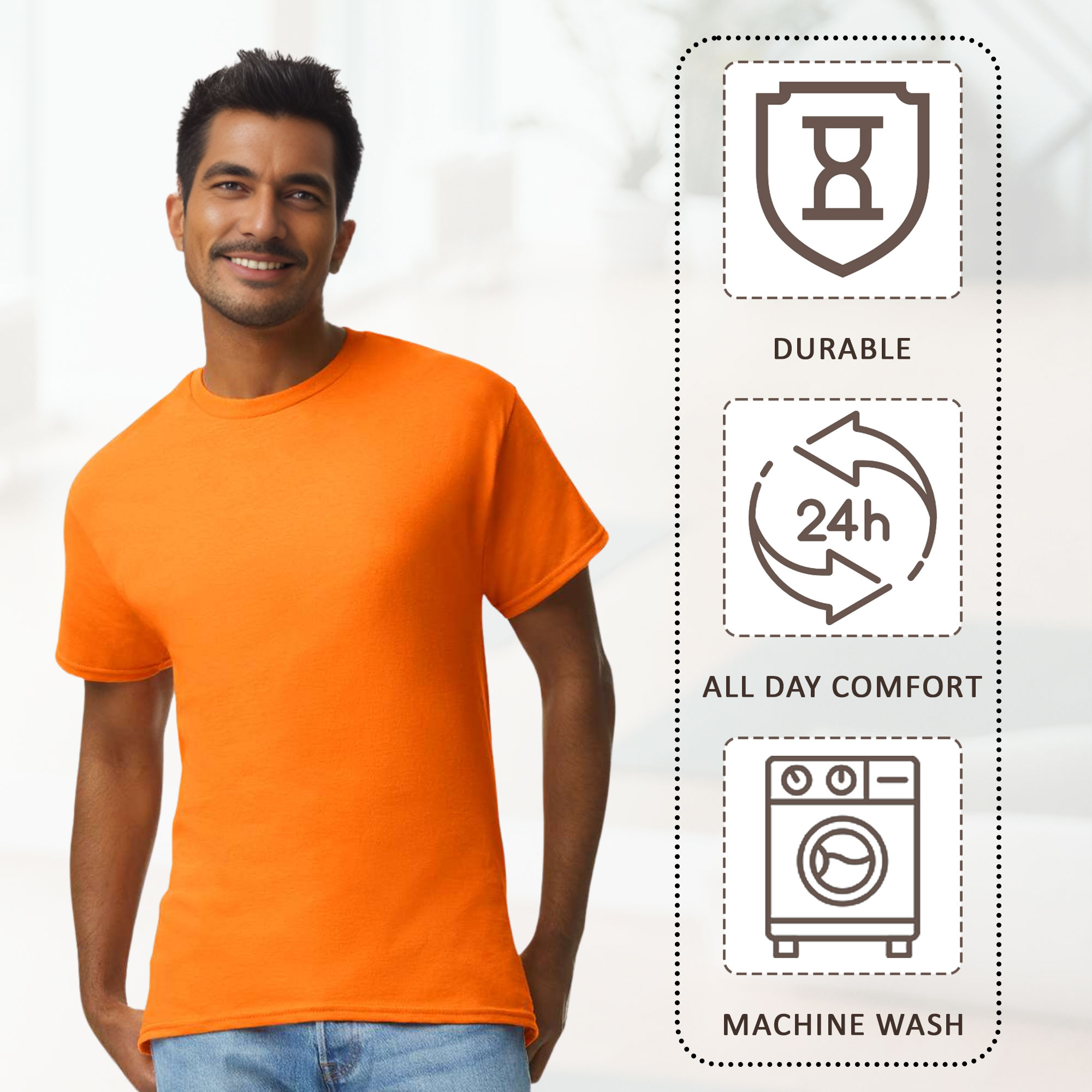 Gildan Unisex Ultra Cotton T-Shirt - Image 3