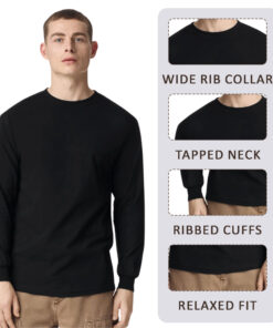 Alternative view of American Apparel Unisex Heavyweight Cotton Long Sleeve Tee - 1304