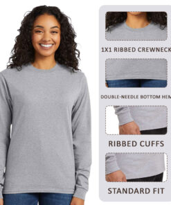 Alternative view of Hanes Unisex Essential-T Long Sleeve T-Shirt