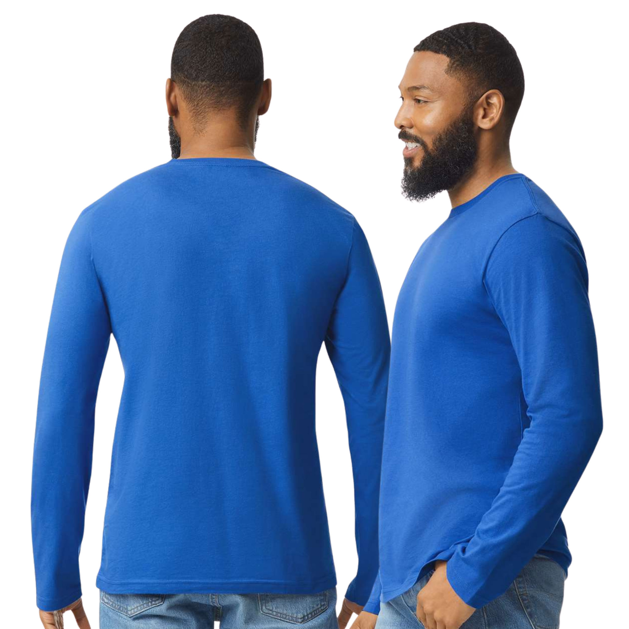 Gildan Unisex Softstyle Long Sleeve T-Shirt - Image 3