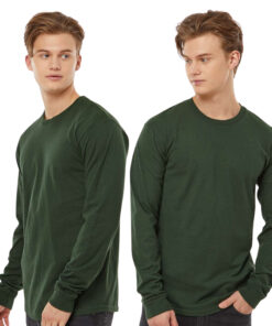 Alternative view of Tultex Men's Heavyweight Jersey Long Sleeve T-Shirt - 291