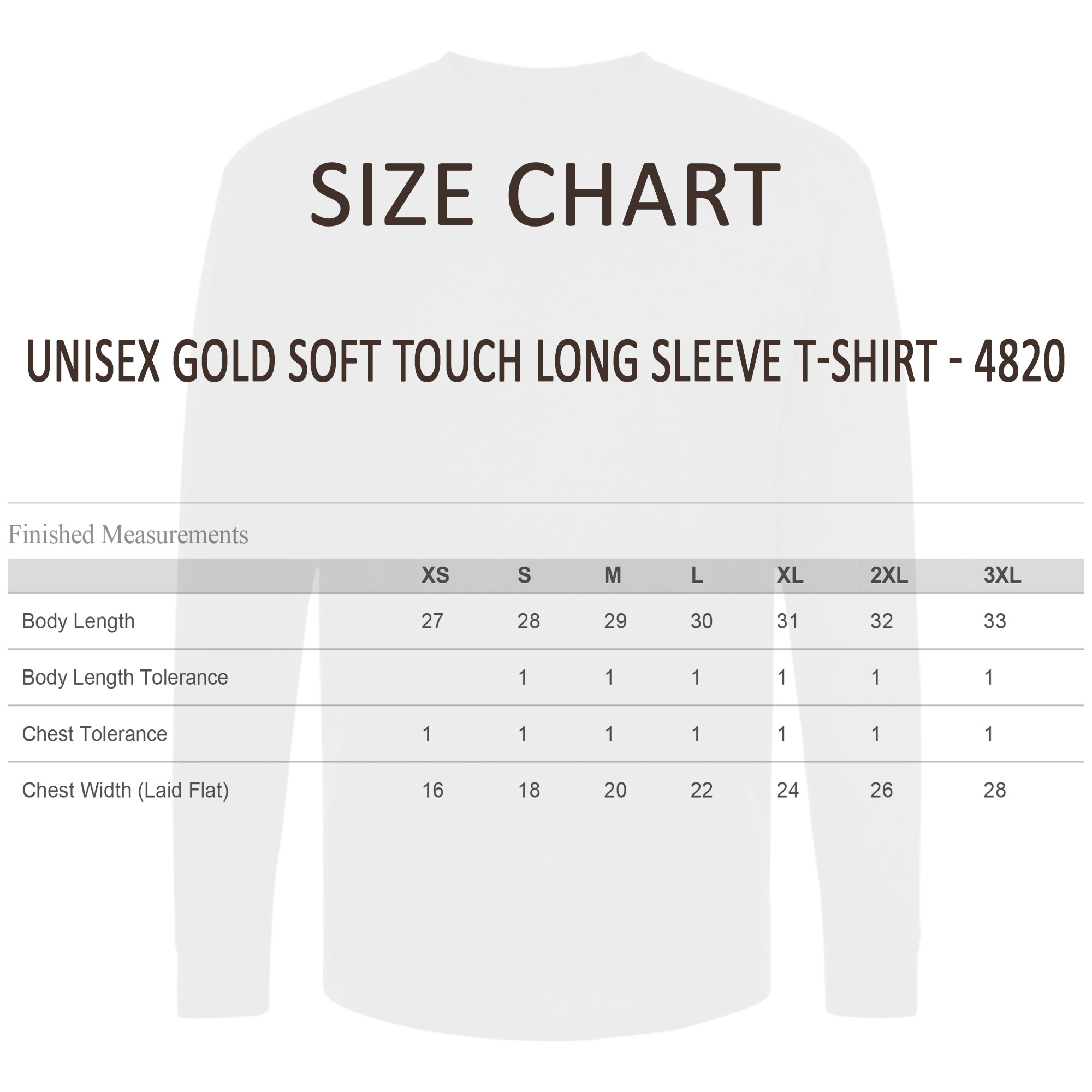 M&O Men's Gold Soft Touch Long Sleeve T-Shirt - Image 4