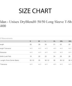 Alternative view of Gildan Unisex DryBlend 50/50 Long Sleeve T-Shirt