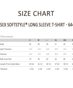 Alternative view of Gildan Unisex Softstyle Long Sleeve T-Shirt