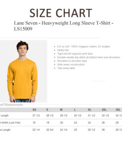 Alternative view of Lane Seven Heavyweight Long Sleeve T-Shirt