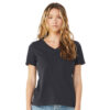 BELLA + CANVAS Women’s Relaxed Jersey V-Neck Tee