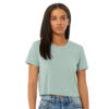 BELLA + CANVAS Women’s Flowy Crop Tee