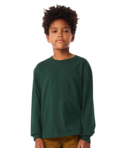 BELLA + CANVAS Youth 6oz. Heavyweight Long Sleeve Tee