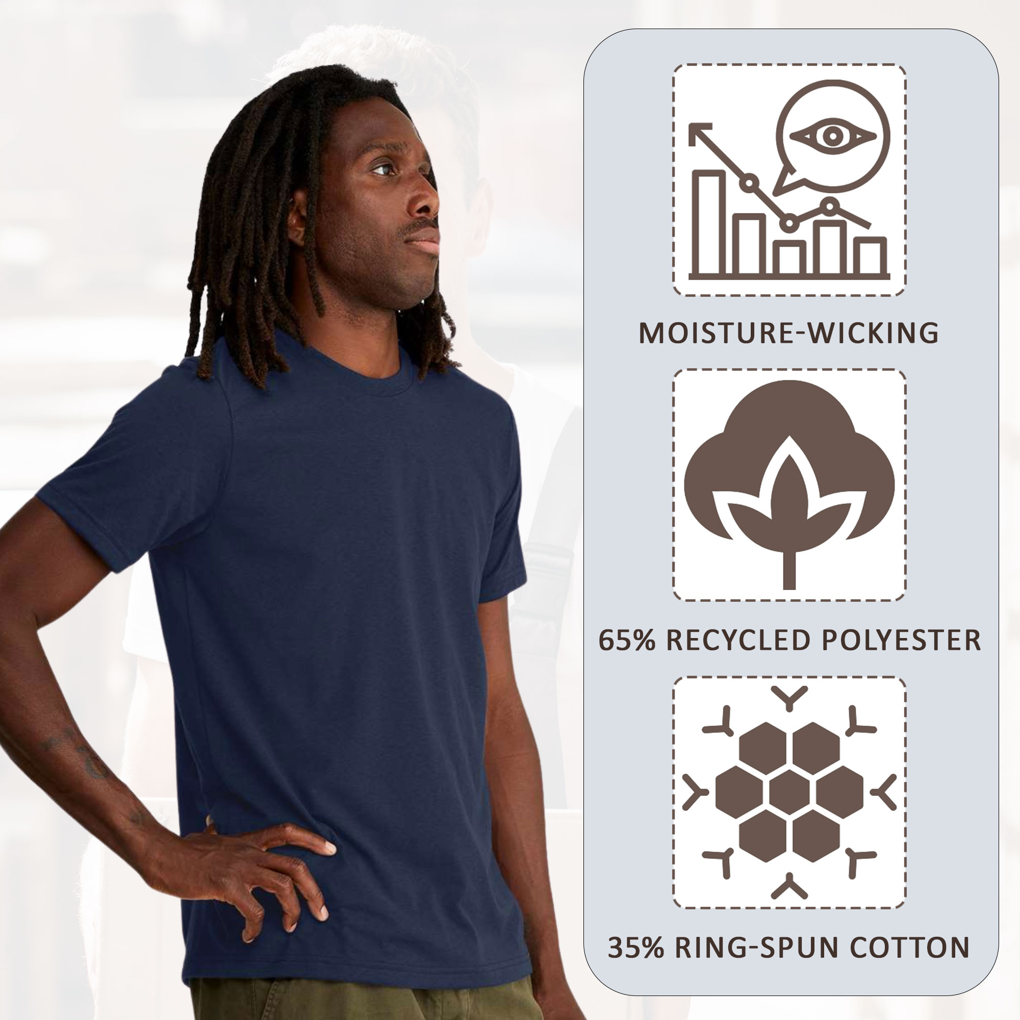 BELLA + CANVAS Unisex EcoMax Tee - Image 5