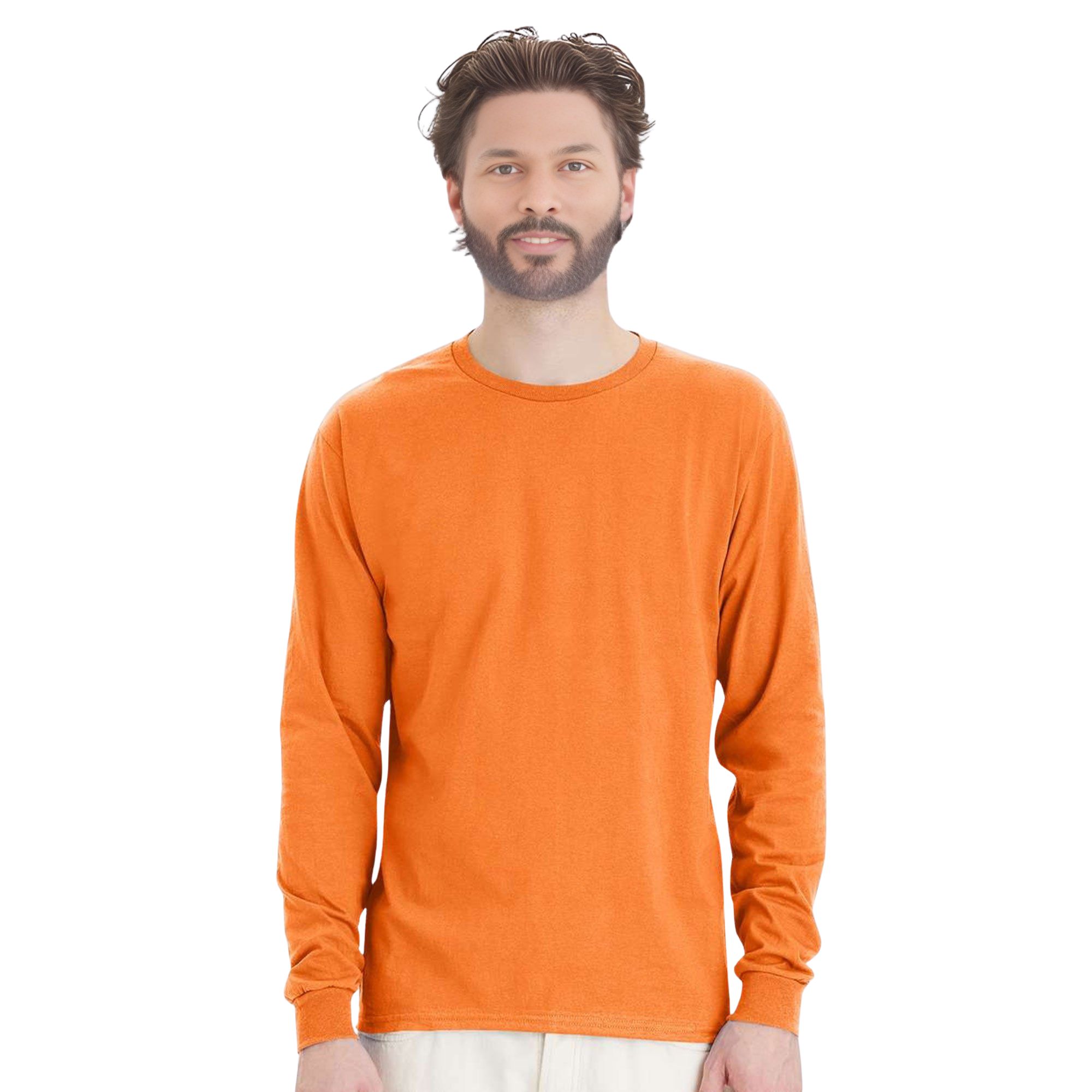 Gildan Men's Heavy Cotton Long Sleeve T-Shirt