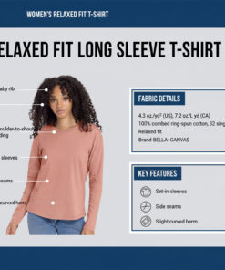 Alternative view of Next Level Women's Cotton Relaxed Long Sleeve T-Shirt - 3911