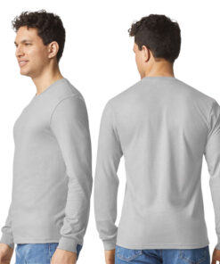 Alternative view of Gildan Unisex Softstyle CVC Long Sleeve T-Shirt - 64440CVC